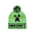 thumbnail image 3 of Set de accesorios para niños con gorro, guantes y bufanda de Minecraft, color verde, 3 of 6