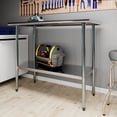 thumbnail image 5 of AmGood 42 in. Galvanized Steel Work Table Legs | Pack of 4, 5 of 5