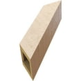 thumbnail image 6 of Ekena Millwork 5"W x 14"D x 14"H Traditional Rough Cedar Woodgrain TimberThane Knee Brace, Primed, 6 of 6