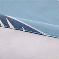 thumbnail image 3 of Cortina opaca para ventana, cortina para dormitorio, balcón, cortina con estampado de hojas, 39,37 x 98,43 pulgadas (azul), 3 of 8