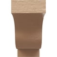 thumbnail image 2 of 8"W x 24"D x 16"H Classic Newport Rough Cedar Woodgrain TimberThane Corbel, Primed Tan, 2 of 6
