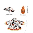 thumbnail image 2 of AZXY Halloween Porch Goose Outfits, 23" Raincoat‑Style Goose Costume for Cement & Plastic Porch Goose Statue, Goose Clothes, Outdoor Halloween Decorations for Yard Lawn Patio Garden Porch, 2 of 5