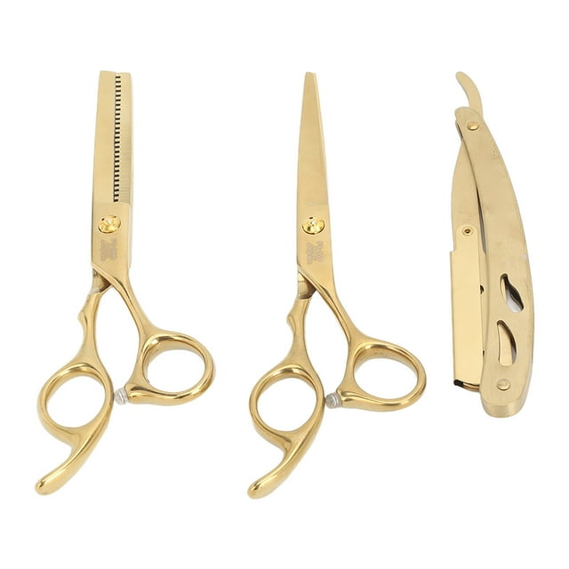 Juego de corte de cabello Nikou tijeras de Acero inoxidable
