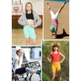 thumbnail image 6 of Stretch Is Comfort Girl's Cotton Biker Shorts | Child Size 2 -16, 6 of 7