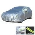 thumbnail image 5 of Leadwolf Car Cover Waterproof All Weather for ford Focus Sedan Polyester Fabric Length up to 189 " Silver, 5 of 10