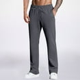 thumbnail image 3 of Running Joggers - Comfortable Breathable Sweatpants with Pockets and Elastic Waistband for Casual Office Style, 3 of 10