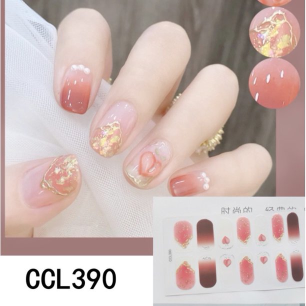 Etiqueta engomada del clavo del arte del clavo impermeable de la moda japonesa 3D CCL387-CCL416 Gao Jiahui unisex