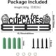 thumbnail image 2 of Soporte para medallas deportivas, exhibidor "Corro por cupcakes", colgador para medallas de running, cuerda para medallas de running, cordón metálico resistente, soporta hasta 10-15 kg, 2 of 7