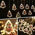 thumbnail image 3 of 11 Ft 120-LED Flashing Christmas Lights - Colorful String Lights for Indoor & Outdoor Xmas Tree, Home, Garden, and Party Decor, 3 of 12