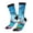 3 Black, variant on Astronaut Tropical Dolphin Print Adult Socks,Crew Socks,Casual Calf Socks,Daily Wear Socks for Men & Women, Perfect for Sports, Casual and Everyday Use