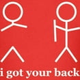 thumbnail image 3 of CafePress - I Got Your Back Kids T Shirt - Dark T-Shirt Kids XS-XL, 3 of 4