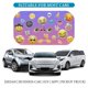 thumbnail image 4 of Emoji Sombrilla Solar para Auto - Protector de Parabrisas Plegable | Cortina Solar Delantero | Bloqueo UV y Aislamiento de Calor 133x73cm, 4 of 6