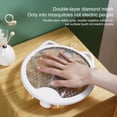 thumbnail image 4 of Bewildely Lámpara de plagas de descarga eléctrica USB LED Fly Home Insects Control Light Garden Catcher de bajo ruido para dormitorio Zapper Type2 NO2, 4 of 6