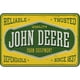 thumbnail image 1 of Placa Metal Vintage John Deere Equipo Agrícola Pintura Hierro Rectangular 40x30cm, 1 of 9