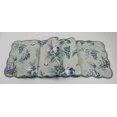thumbnail image 2 of Ivory Sage - Bloom Collection Luxury Handcrafted Runner (Reversible) Cotton Quilted Fabric Machine Washable – Elegant Home Decor – 14 x 72 inches, 2 of 5