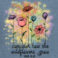 thumbnail image 3 of CafePress - Wildflowers Women's Comfort Colors® T Shirt - Womens Comfort Colors® Shirt, 3 of 4