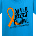 thumbnail image 4 of Inktastic Never Stop Fighting Multiple Sclerosis Awareness Youth T-Shirt, 4 of 5