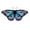 A, variant on Gallickan Butterfly Wings Cape Garden Flag Style J, Colorful Foil Decoration, for Party Photo Prop Kids Toy, 1pc