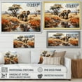 thumbnail image 4 of Designart "African Natures Euphony" African Floater Framed Canvas Art Print, 4 of 7