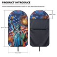 thumbnail image 6 of Garronmavis Front Car Seat Towel Cover, Waterproof Stain Resistant Non-Slip Breathable Sports Towel Mat, Universal Fit for Cars SUV Trucks Sedan Van, Ideal for Gym Workout Beach Hiking Running, 6 of 8