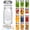 32oz - 12 Pack - Silver Lids and Bands, variant on 32oz Mason Jars With Lids Food Storcontainer Excellent Choice For Honey Drinking Spice Canned Goods Diy Projects Jam Wedding Favors Canning Set Of 12pack