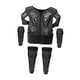 thumbnail image 2 of Traje de chaleco de motocicleta para niños, protectores de cuerpo completo, rodilleras, coderas, transpirable, resistente al desgaste, equipo de, 2 of 8