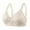 Khaki, variant on Fesfesfes Bras for Women Full Coverage Shaped Bras Wire Free Side Lifted Underwear Bras Gather Push Up Unwired Everyday Bras