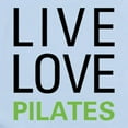 thumbnail image 2 of CafePress - Live Love Pilates Infant Bodysuit - Baby Light Bodysuit, Size Newborn - 24 Months, 2 of 4