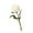 White, variant on Kraoden 1 Pcs Artificial Flower Home Decor Portable Single Branch Simulation Rose for Wedding Fake Rose Ecologically Friendly for Party Artificial Flower Exquisite Decor