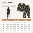 thumbnail image 4 of Daiia Monster Car for Women's Long-Sleeved Pajama Set – Soft & Comfortable Sleepwear Button-Up Pajamas Cozy Lounge Wear-Large, 4 of 7