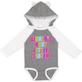 thumbnail image 3 of Inktastic Worlds Best Little Sister Girls Long Sleeve Baby Bodysuit, 3 of 5