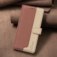 thumbnail image 4 of Allytechgroup RFID Blocking Leather Book Cover Wallet Cell Phone Case for Samsung Galaxy S24 Plus, Brown, 4 of 10