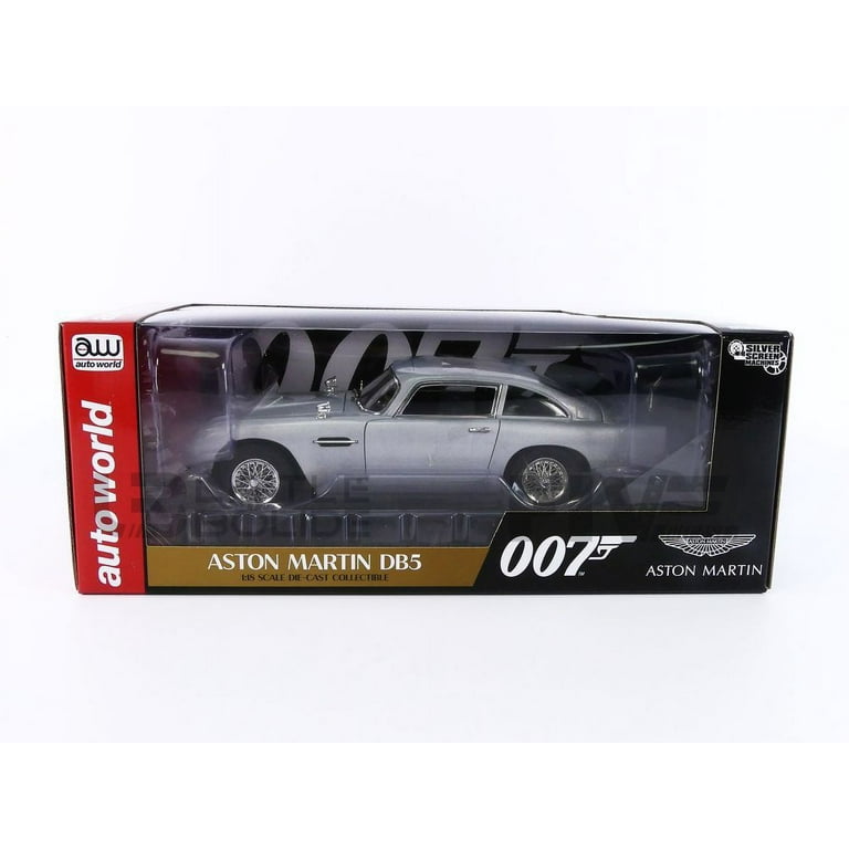 AUTO WORLD 1/18 - ASTON MARTIN DB5 - J. Bond - No Time To AUTO WORLD 1/18 - ASTON MARTIN DB5 - J. Bond - No Time To