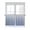Blue, variant on Tier Curtains 45 Inches Long, Ombre Grey Blue| Window Treatment Curtain Drapes, Abstract Art Window Half Privacy Curtains for Bedroom Bathroom, 42"x45", 2 Panels