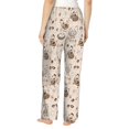 thumbnail image 3 of Balery Retro Rooster print Women's Pajama Pants,Ultra Lightweight Pjs,Lounge Pant-Medium, 3 of 9