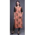 thumbnail image 2 of Bimba Rayon Printed StraightLong KurtisFor Women Panel Kurta Summer Tunic, 2 of 6
