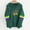 #4Green, variant on Byworldtasic Mardi Gras Outfit for Women Embroidery Hooded Sweatshirt Party Carnival Long Sleeve Tees Tops