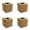 Khaki 4PCS, variant on 2/1PCS Natural Rattan Tissue Box Cover, Hand Woven Square Wicker Holder for Facial Tissues, Wicker Napkin Holder Ideal for Bathroom Living Room, Tissue Holders Decorative for Kitchen and Desk