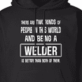thumbnail image 3 of Inktastic Welder Funny Job Adult Hoodie Sweatshirt, 3 of 4