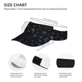 thumbnail image 3 of Yiaed Gamepads Print Sport Sun Visor Hats Adjustable Empty Top Baseball Cap Cotton Ball Caps for Women and Men, 3 of 5