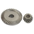 thumbnail image 1 of Angle Grinder Spare Part Tapered Bevel Gear Set for Silver Metal, 1 of 3