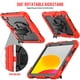thumbnail image 4 of Funda BLOSOMEET para iPad A16 de 11ª y 10ª generación, 11 pulgadas/10,9 pulgadas, color rojo, 4 of 8