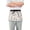 Colorful Shells Seaweed, variant on Aubergine and White Stripes Server Apron with 3 Pockets Waterproof Waitress Waist Short Apron for Man Woman 12 Inches