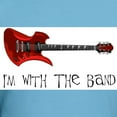 thumbnail image 3 of CafePress - I'm With The Band Fitted T Shirt - Fitted T-Shirt, Vintage Fit Soft Cotton Tee, 3 of 4
