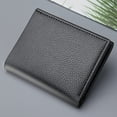 thumbnail image 7 of Naierhg Wallet Thin Card Holder Solid Color Blocking Luxury Card Holder Organizer for Men, 7 of 7