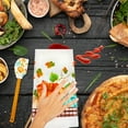 thumbnail image 6 of 2-Pack Fall Pumpkin & Thankful Microfiber Kitchen Towels with Bonus Fall-Themed Spatula, 15 in. x 25 in. Absorbent Quick-Dry Seasonal Autumn Home Decor, 6 of 7