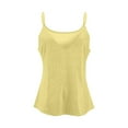 thumbnail image 5 of MESSUEN Camisole Tops for Women Sequin Top V-neck Camisole Womens Glitter Strappy Tank Tops Ladies Sexy Swing Vest Clubwear Women Top Womens Summer Tops Casual Gold 2XL, 5 of 5