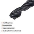 thumbnail image 4 of High Speed Steel Twist Drill Bit, 9.7mm Fully Ground Black Oxide 132mm Long, 4 of 5