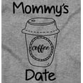 thumbnail image 2 of Mommy's Coffee Date Cute Adorable Romper Boys or Girls Infant Baby Brisco Brands 18M, 2 of 6