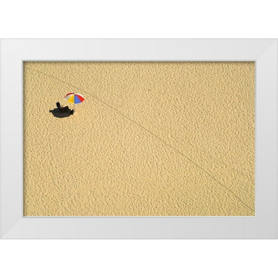Fasani, Alberto 18x13 White Modern Wood Framed Museum Art Print Titled - Leave me alone